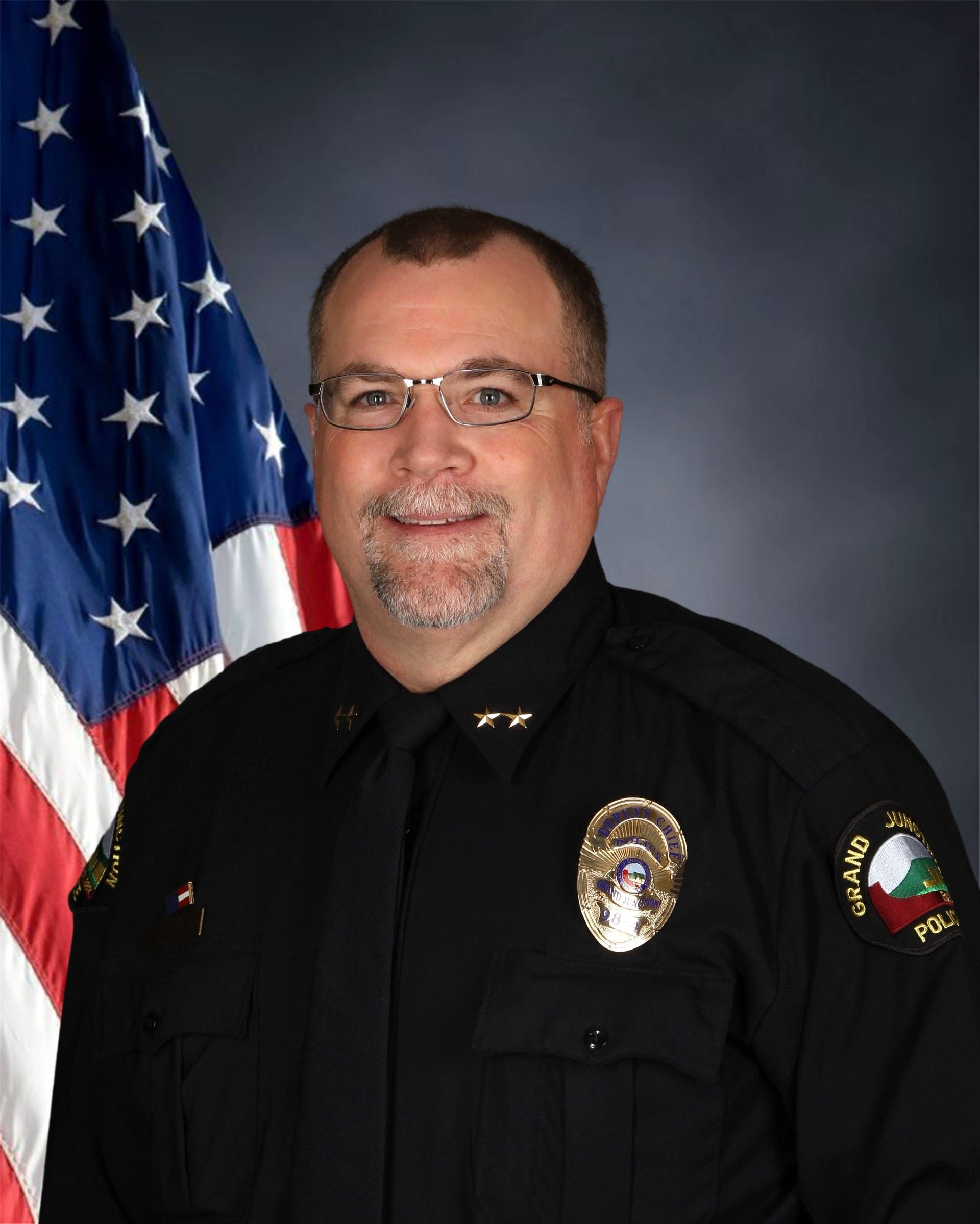 Photo of Deputy Chief Shawn Hasty in uniform