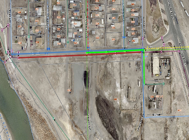 Hale Avenue Closure Map