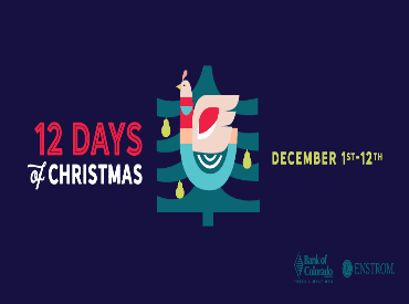 Downtown Grand Junction 12 Days of Christmas graphic