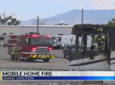 Mobile Home Fire