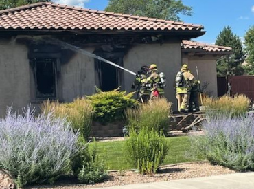 Home fire on High Pointe Circle