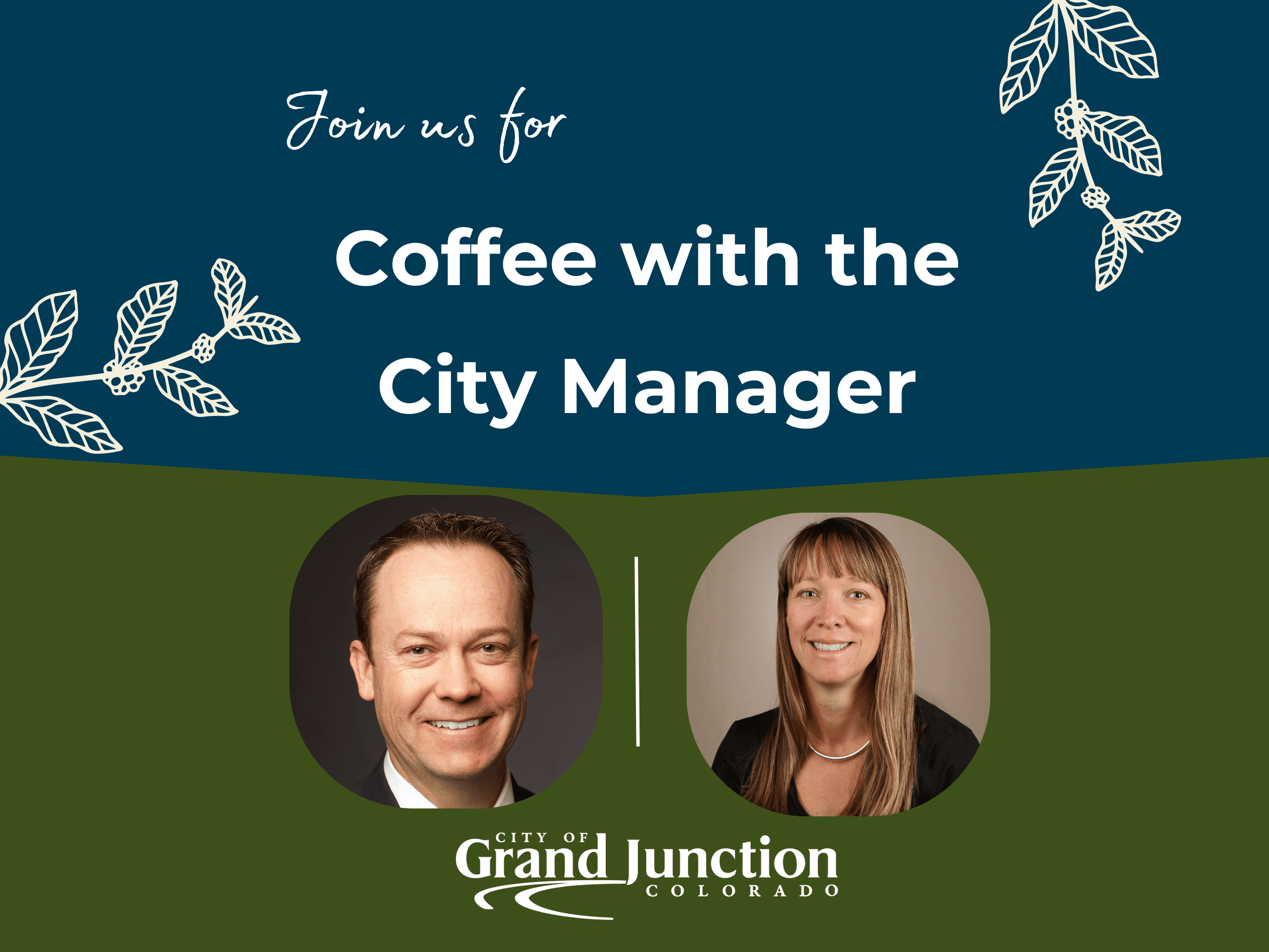 Picture of the City Manager and Community Development Director