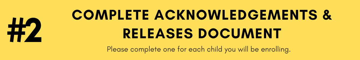 Summer Camp Enrollment Step Two