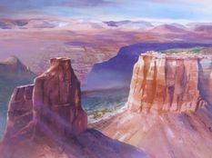 Colorado National Monument by Shirley Dickinson